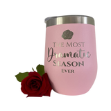 Bachelor/Bachelorette Wine Tumbler | Light Pink