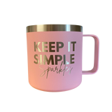 Laser Engraved, Personalized 140z Coffee Mug