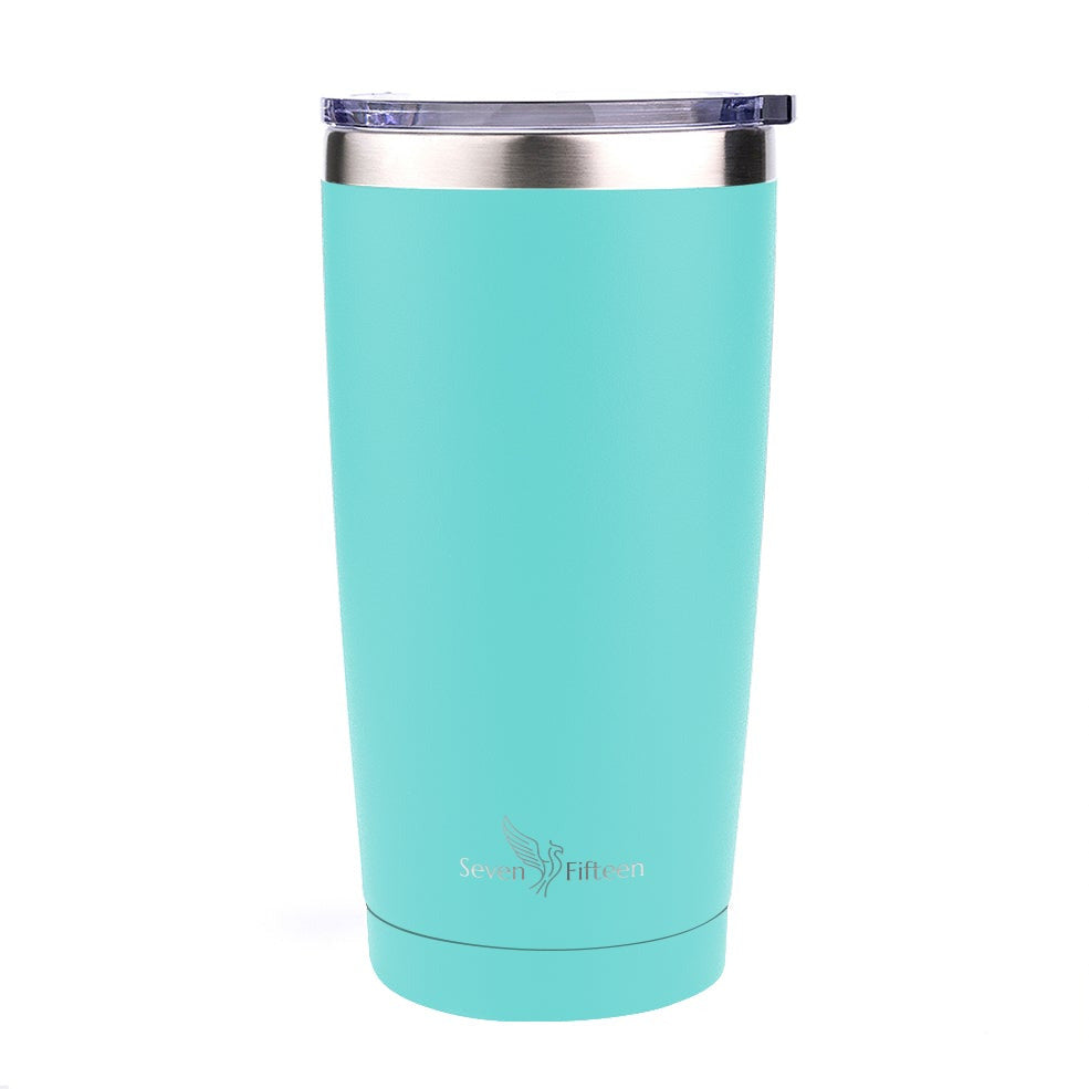 Personalized Teal Insulated Travel Mug (20 oz)