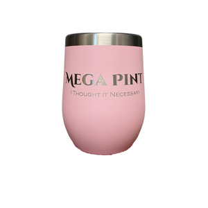 Mega Pint Wine Tumbler | Light Pink